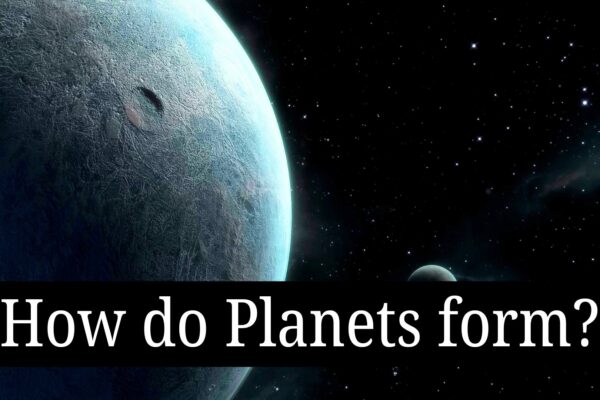 This is a banner showing How do planets formed