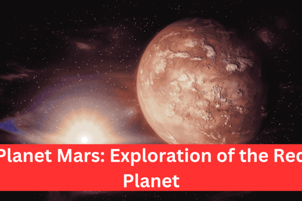 Banner showing Mars