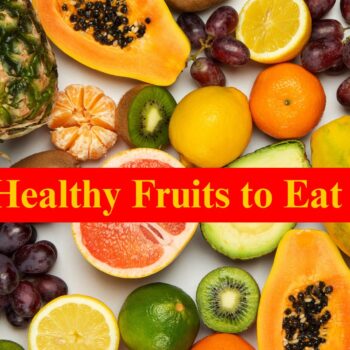 healthy fruit banner