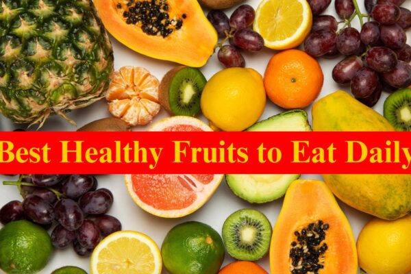 healthy fruit banner